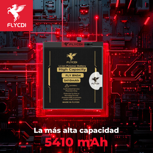 Batería Pila Para Redmi Note 9 Bn54 5410mah Premium