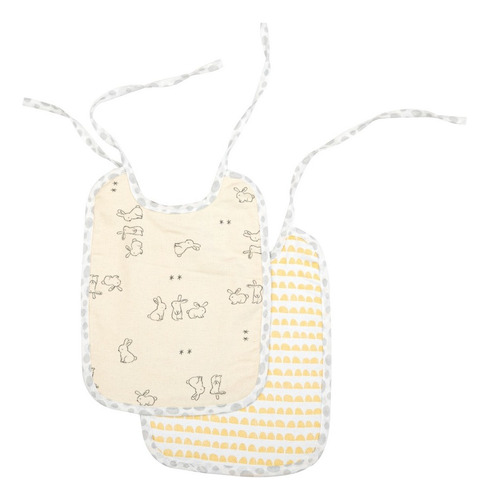 Kit Ajuar Bebé 10 Piezas Mantilla Toalla Pañal Babero Lujo Color Neutro