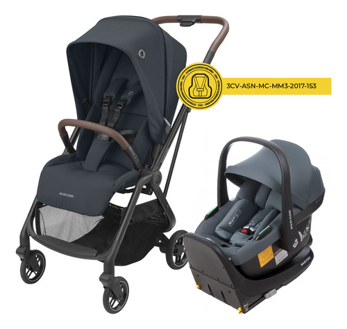 Coche Ts Leona 2 /cabriofix Essential Graphite Maxi Cosi
