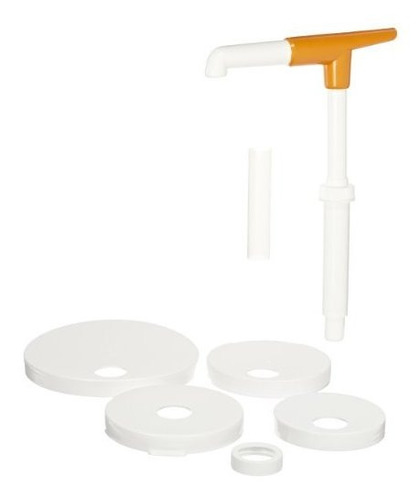  Kit Bomba Mega San Jamar P7410, Blanco 