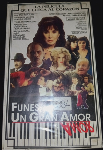 Funes Un Gran Amor En Vhs De Colección Original!!