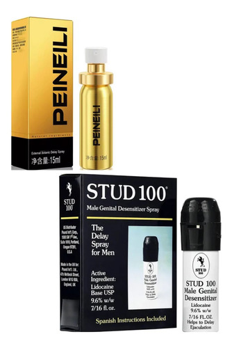 Spray Peineili Retardante +1 Stud Cem Se Supere Vc Merece Sem Cheiro