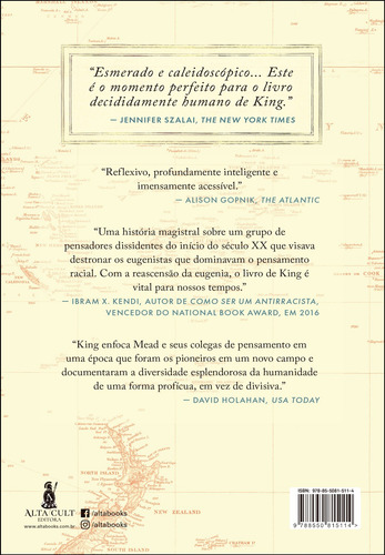Deuses Supremos: Como um círculo de antropólogos desertores reinventou a raça, o sexo e o gênero no século XX, de King, Charles. Editorial Starling Alta Editora E Consultoria Eireli, capa mole em português, 2021