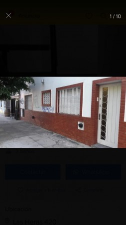 Las Heras 420 - 4 Propiedades En Un Lote ! Ideal Inversor !!