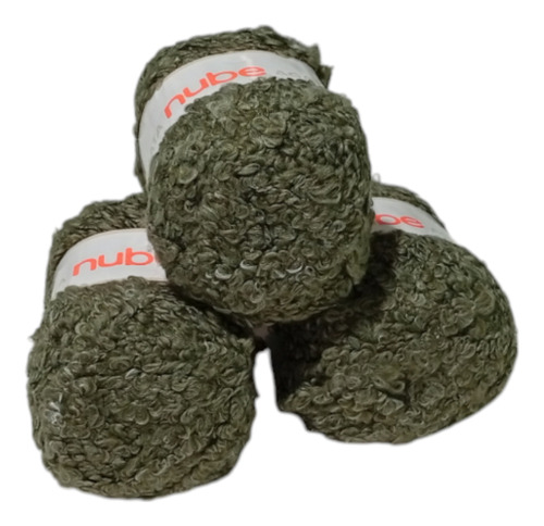Ovillo De Lana Agata Pack Por 3 Nube Verde Alece