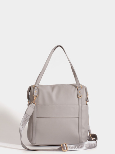 Cartera Shopping Bag Ursula Grande Juanita Jo Mujer Oficina Gris Lisa