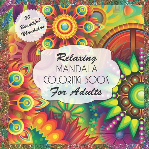 Libro: Relaxing Mandala Coloring Book For Adults: Colouring 