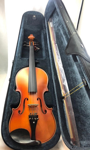 Imagem 2 de 3 de Violino Vivace Beethoven Be44s 4/4 Fosco C/estojo