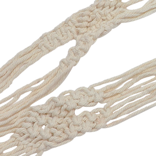 Perchero De Macramé Para Colgar Sombreros De Pared