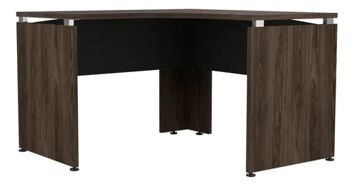 Escritorio Home Office L 120 Rta Coñac Wengue