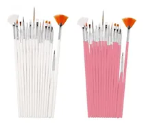 Comprar Set De 15 Pinceles Para Deco Decoracion De Uñas Dotin Liners