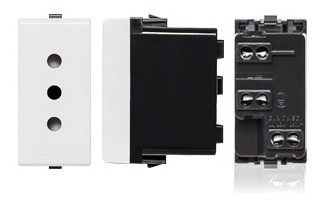 Enchufe+interruptor 9/12 Blanco S22 Sinthesi (precio X Ud)