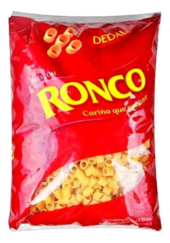 Bulto 10 Pasta Corta Dedal Ronco Cargill 1kg 0589 Ml.