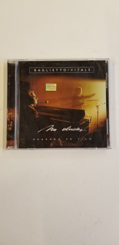 Baglietto Vitale No Olvides Cd Usado