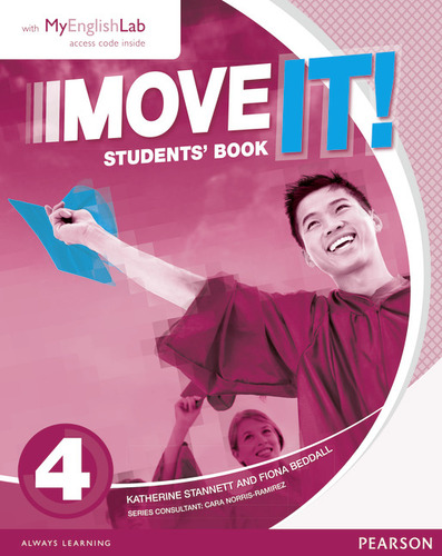 Move It - Students Book com MyEnglishLab - Level 4, de Wildman, Jayne. Editorial Pearson English, capa mole em inglês, 2015