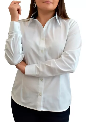 Camisas Blanca Ejecutiva Para Dama