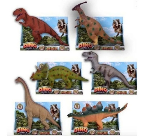 Dinosaurios De Goma Con Sonidos Rex 30 Cm 