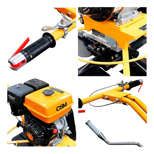 Alisadora Concreto Com Motor Lifan A Gasolina 7 Hp Ac 36 Csm