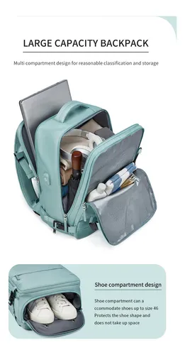 Mochila Viaje Carry On Equipaje Cabina Avion Viral Amazon