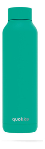 Botella Quokka 630ml Solid Steel Lisas Color Verde Agua