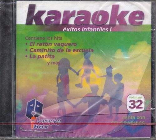 Karaoke Box/ Éxitos Infantiles I Cri Cri Vol 32 Cd Sin Abrir