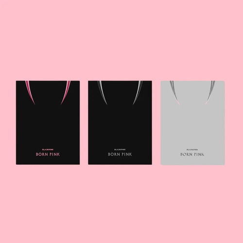 Blackpink Born Pink Set 3 Versiones - Cd Álbum Originales