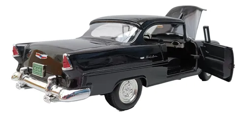 Chevrolet Bel Air 1955, Escala 1/18, Motormax, 27cms Largo