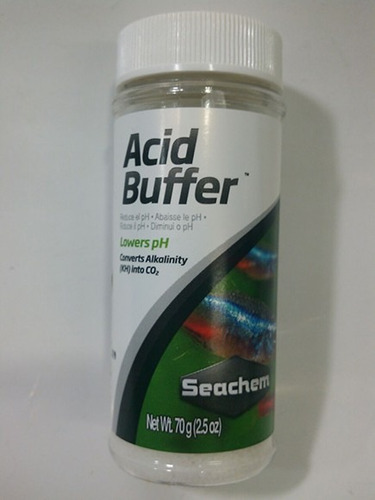 Condicionador Corretivo Ph Aquário Acid Buffer 70 Gr Seachem