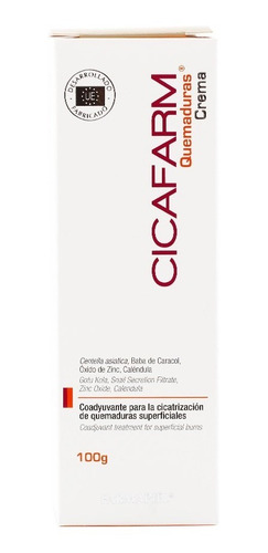 Imagen 3 de 6 de Crema Cicatrizante Para Quemaduras Superficiales Cicafarm Q
