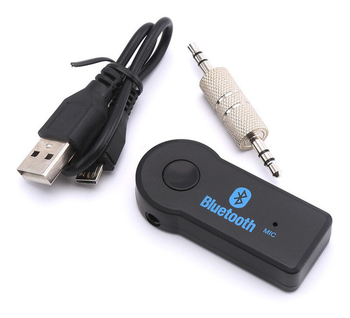 Imagen 4 de 10 de Receptor Bluetooth Manos Libres Auto Pc Audio Auricular Mic