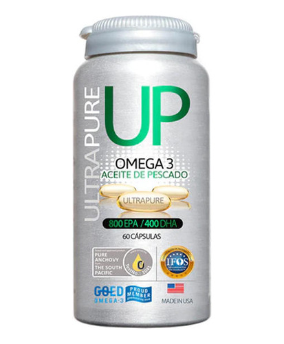 Omega 3 Up Ultrapure, 800 Epa/ 400 Dha (60 Caps)