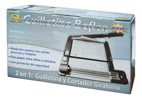 Guillotina Y Cortadora Giratorio 2:en1 Boflex  Gb500