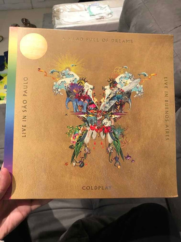 Coldplay The Butterfly Package Lacrado - Novo