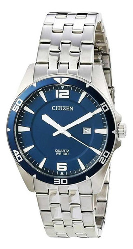 Relógio Masculino Citizen Analógico Tz31463f - Prata