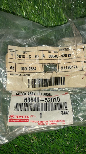 Freno De Puerta Toyota Yaris 99/05
