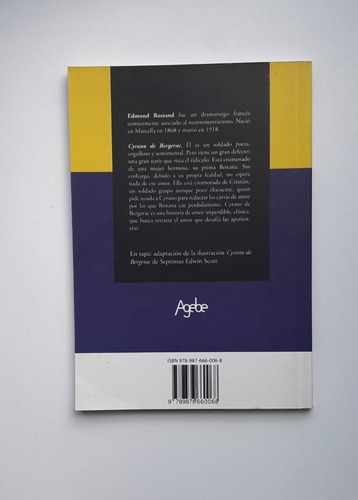 Cyrano De Bergerac De Edmond Rostand - Editorial Agebe
