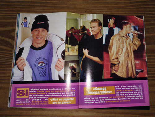 Revista Super Pop Extra N° 7. Backstreet Boys 100 Fotos (Usado)