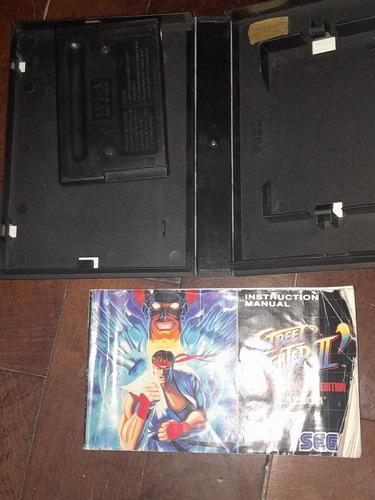 Juego Street Fighter 2 Sce Para Sega Megadrive Pal Eur/compl (Usado)