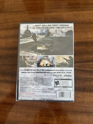 Videojuego Call Of Duty Modern Warfare 3 Pc Nuevo Sellado (Usado)