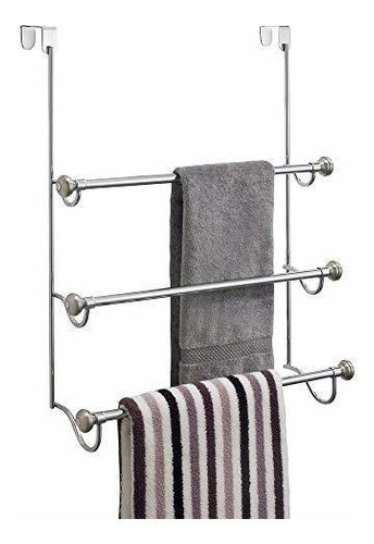 Toalla Rack Puerta, Colección York, 1.5 X 7 X 22.8, Níquel