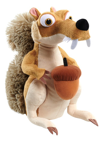 Just Play Ice Age Goin Nuts Scrat Plush - Ice Age 4 Goin Nu