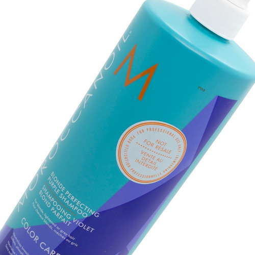 Moroccanoil Color Care Shampoo Silver Matizador Rubios 1l 3c
