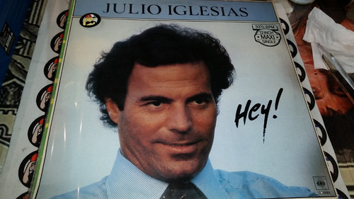 Julio Iglesias Hey Vinilo Maxi Holland Excelente 1980