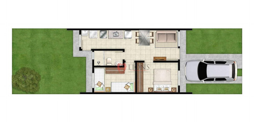 Imagem 5 de 5 de Casa Com 2 Dormitórios À Venda, 39 M² Por R$ 128.000 - Jardim Betânia - Cachoeirinha/rs - Ca0989