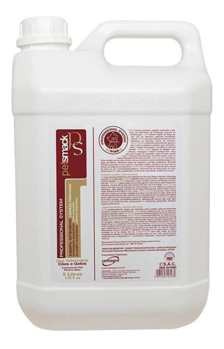 Shampoo Intensivo Limpeza Profunda 5l - Pet Smack