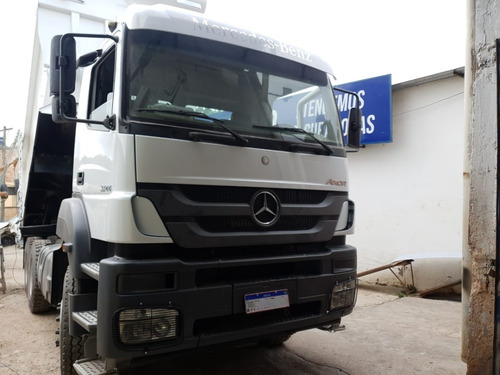 Axor 3344 6x4 Ano 2013 Caçamba Meia Cana caminhão Traçado
