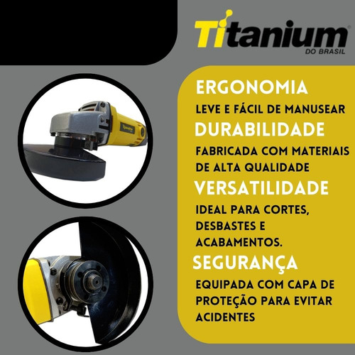 Kit Esmerilhadeira Angular + Parafusadeira12 Furadeira Serra