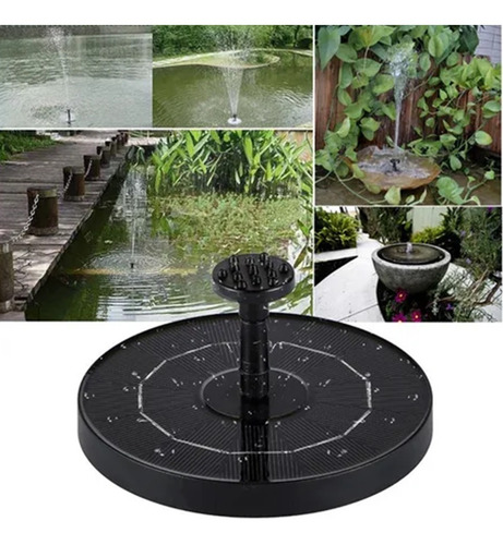 Imagen 6 de 9 de Bomba De Agua Automática Fuente De Agua Solar Aspersor Bomba