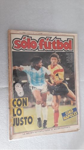 Sólo Fútbol. Argentina 1 Rumania 1 Mundial De Italia De 1990