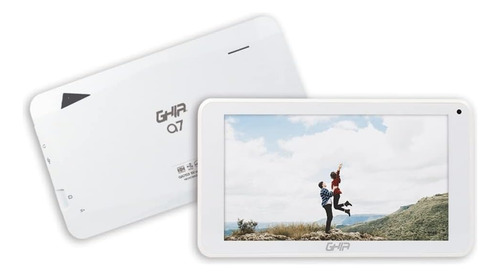 Tablet Ghia A7 A133 Quadcore 7 Pulgadas 2gb Ram 32gb Wifi BT Android 11 2 Cámaras Color Blanco Modelo GA7133B3